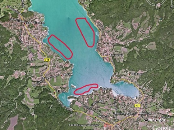 Saiblingsplätze Tegernsee