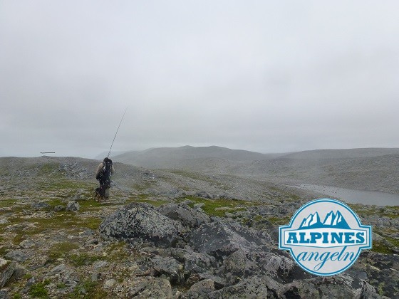 Auf dem Weg zum Saiblingsfischen in der Finnmark