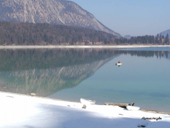 Walchensee im Winter 2