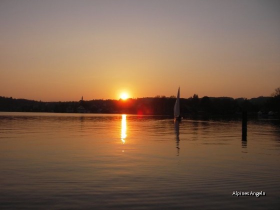 Sunset Hafen