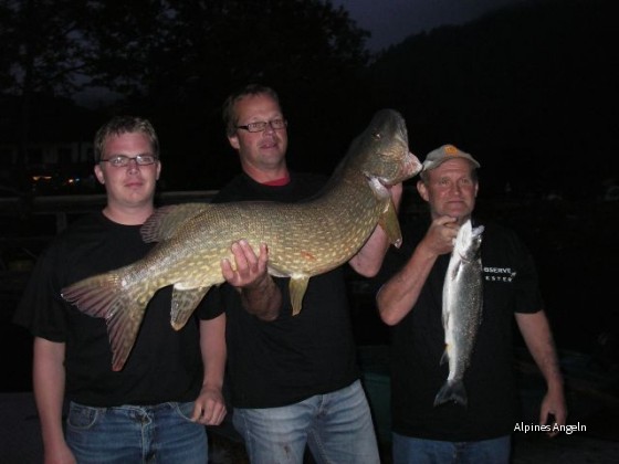 Didis Hecht 120cm und Seeforelle 56cm