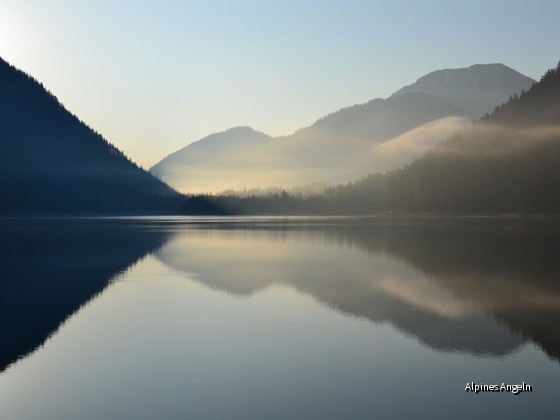 Morgennebel am Plansee 2011