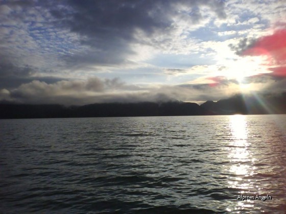 Sonnenaufgang am Walchensee