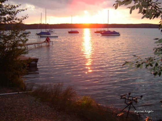 Sonnenuntergang Wörthsee