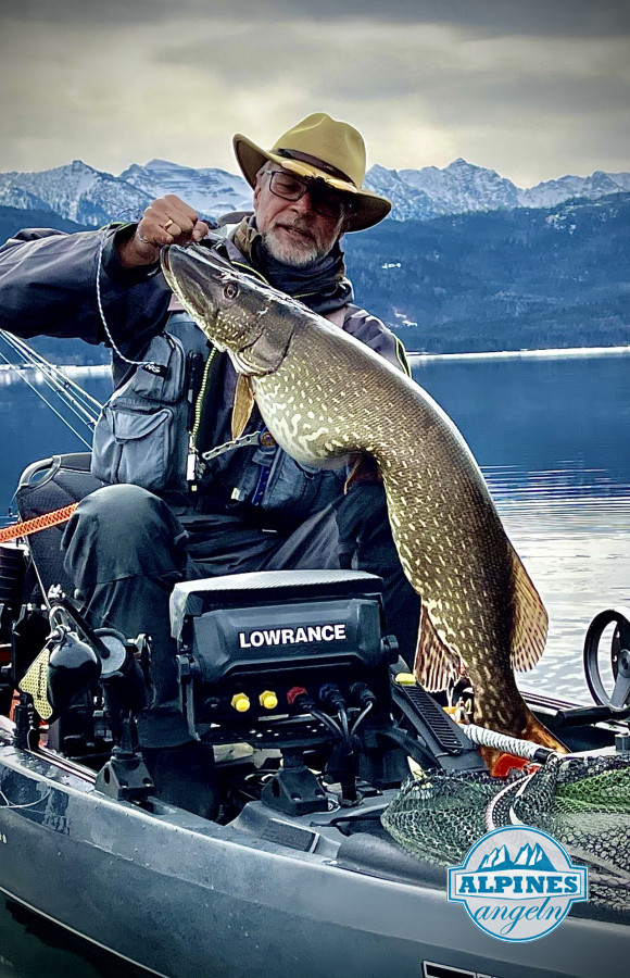 Beim Saiblingsschlepp