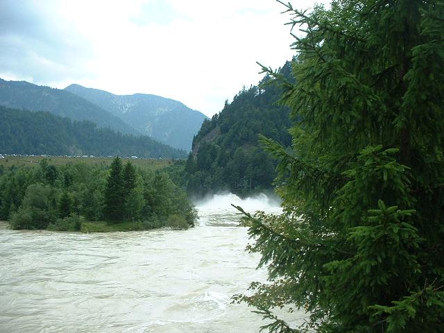 Sylvenstein Hochwasser 05