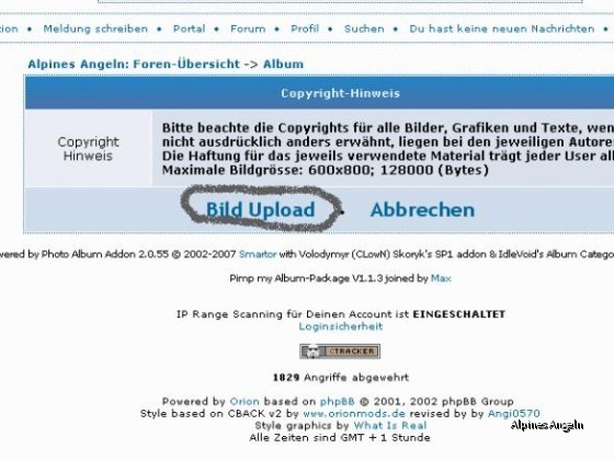 Beitragsbilder hochladen 4